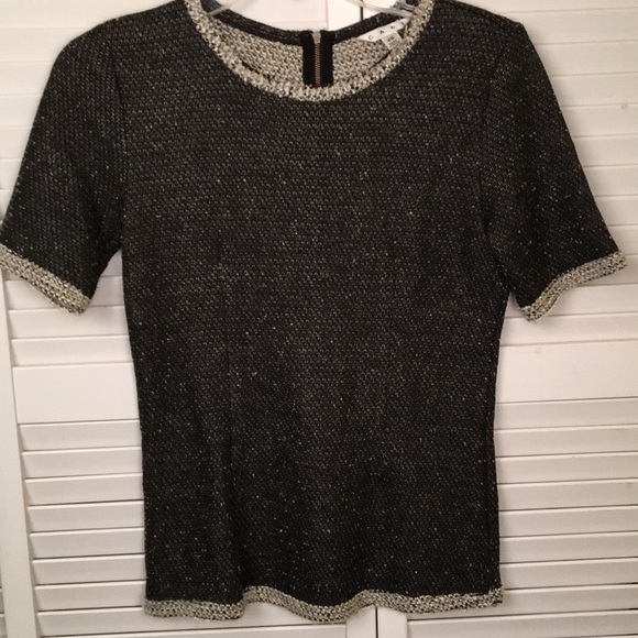 CAbi Tops - CABI Coco shell tweed Style #542. EUC. SZ XS